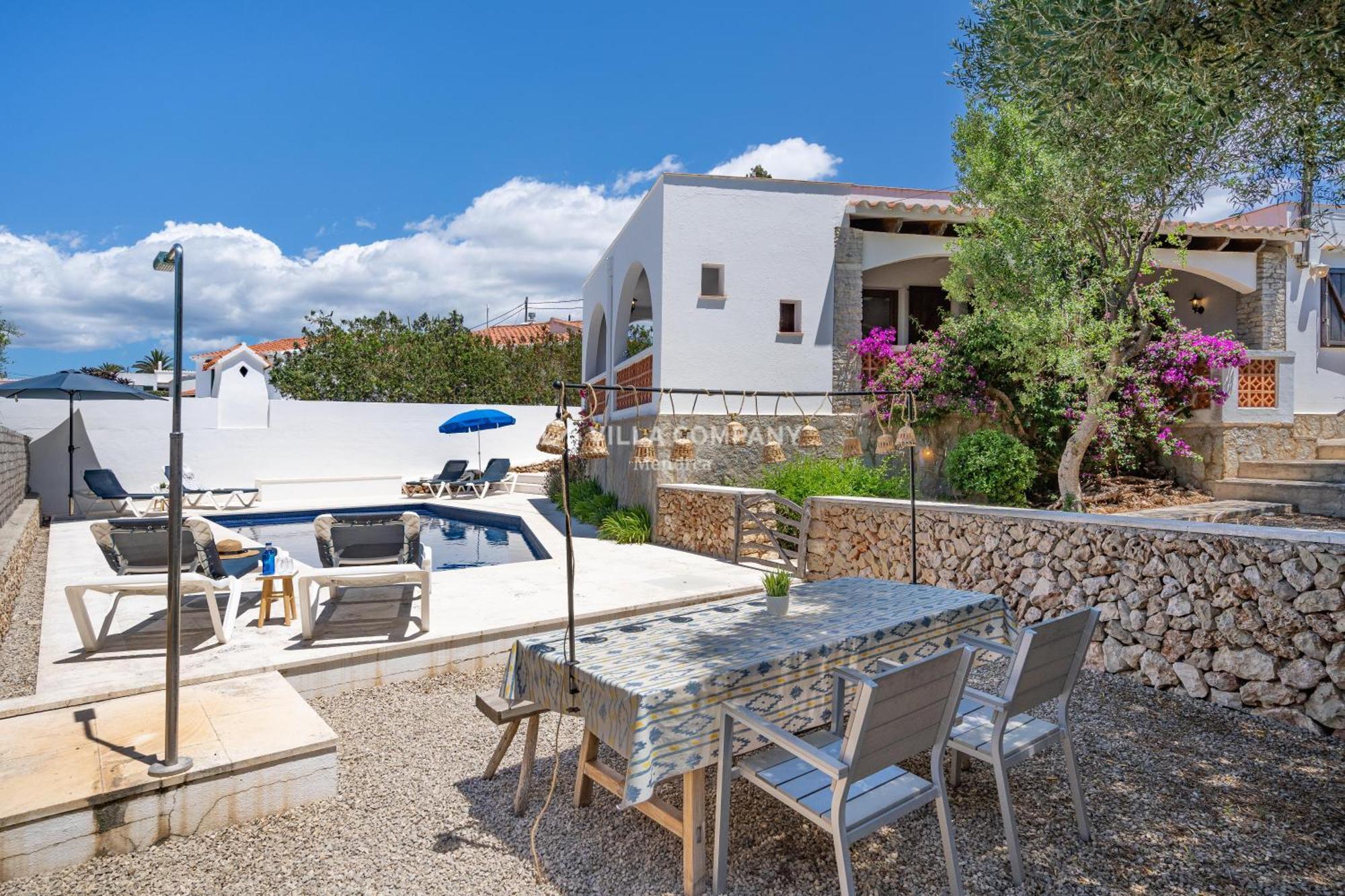 Villa Caterina Cala En Porter  Екстериор снимка