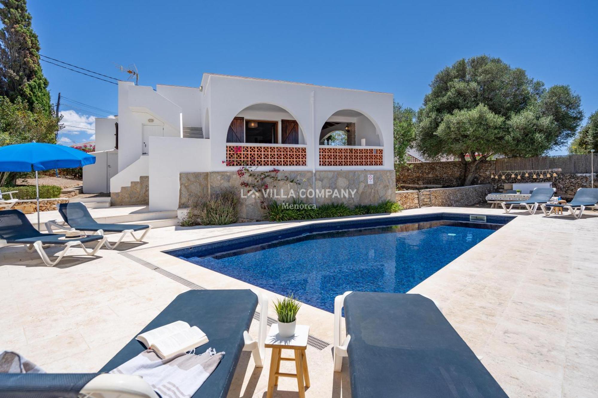 Villa Caterina Cala En Porter  Екстериор снимка